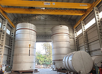 Flat Bottom, Top Cone API Type Tanks In Pune, India